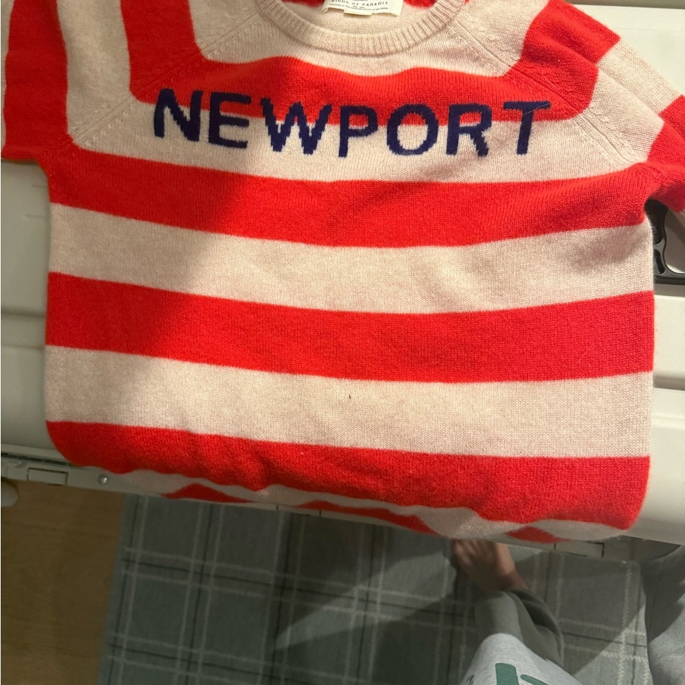 Trovata Red and Cream Knitwear